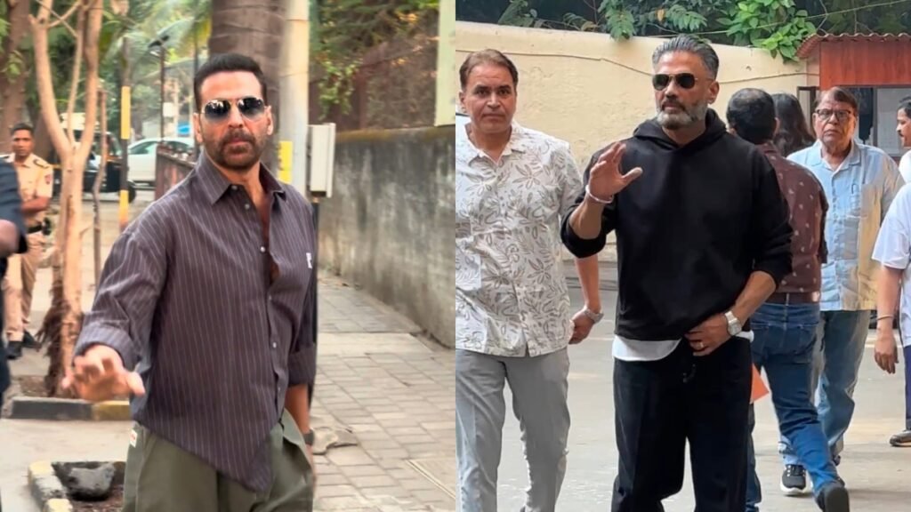 महाराष्ट्र नगर निगम चुनाव 2026: अक्षय कुमार, सुनील शेट्टी, अन्य सेलेब्स वोट देने के लिए निकले