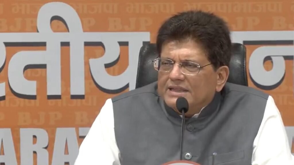 नेहरू-गांधी परिवार ने हमेशा देश के हित से समझौता किया: पीयूष गोयल ने राहुल पर चौतरफा हमला बोला