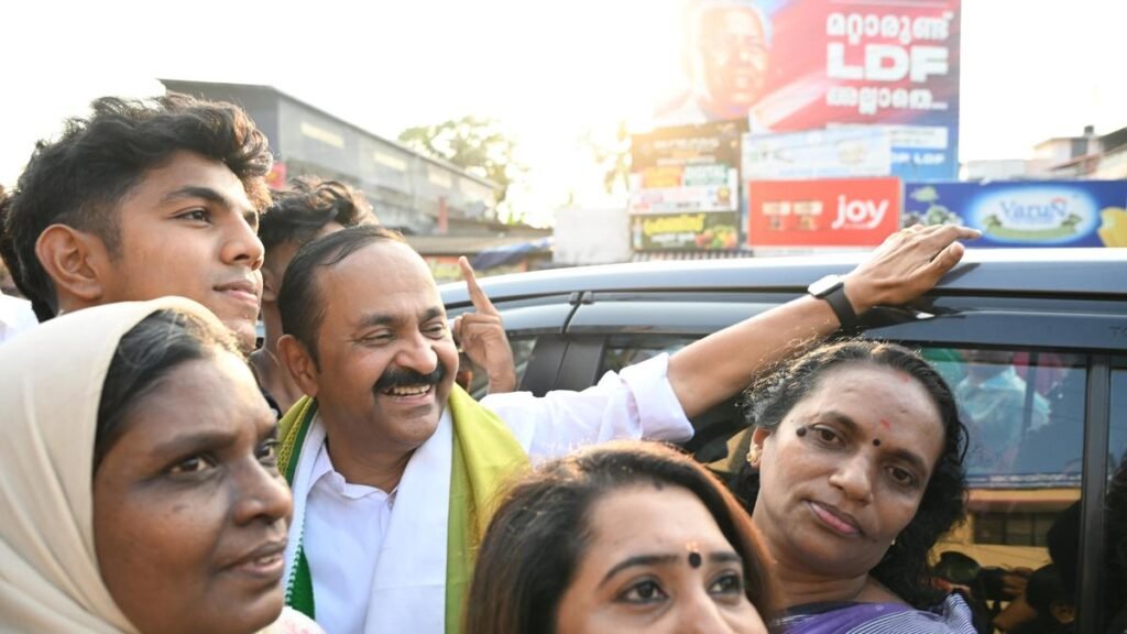 सतीसन ने सीएम पर पलटवार किया, सीपीआई (एम) पर बहुसंख्यक, अल्पसंख्यक तुष्टिकरण का आरोप लगाया सतीसन ने सीएम पर पलटवार किया, सीपीआई (एम) पर बहुसंख्यक, अल्पसंख्यक तुष्टिकरण का आरोप लगाया