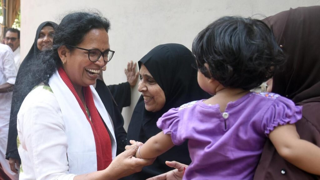 केरल विधानसभा चुनाव 2026: केके रेमा की नजर वडकारा में दूसरे कार्यकाल पर है क्योंकि एलडीएफ वापसी को लेकर आश्वस्त है