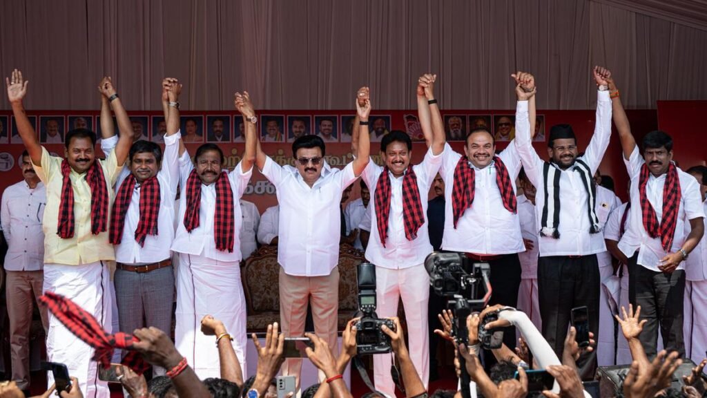 तमिलनाडु चुनाव 2026: सीएम एमके स्टालिन ने एआईएडीएमके के एडप्पादी पलानीस्वामी को सीएए पर अब अपना रुख बताने की चुनौती दी तमिलनाडु चुनाव 2026: सीएम एमके स्टालिन ने एआईएडीएमके के एडप्पादी पलानीस्वामी को सीएए पर अब अपना रुख बताने की चुनौती दी