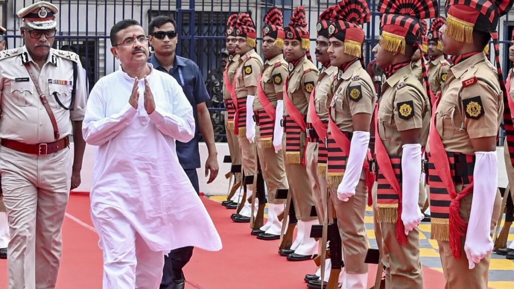 सुवेंदु अधिकारी कैबिनेट ने सीमा बाड़ लगाने के लिए बीएसएफ भूमि हस्तांतरण को मंजूरी दी, बंगाल में जनगणना अभ्यास शुरू किया
