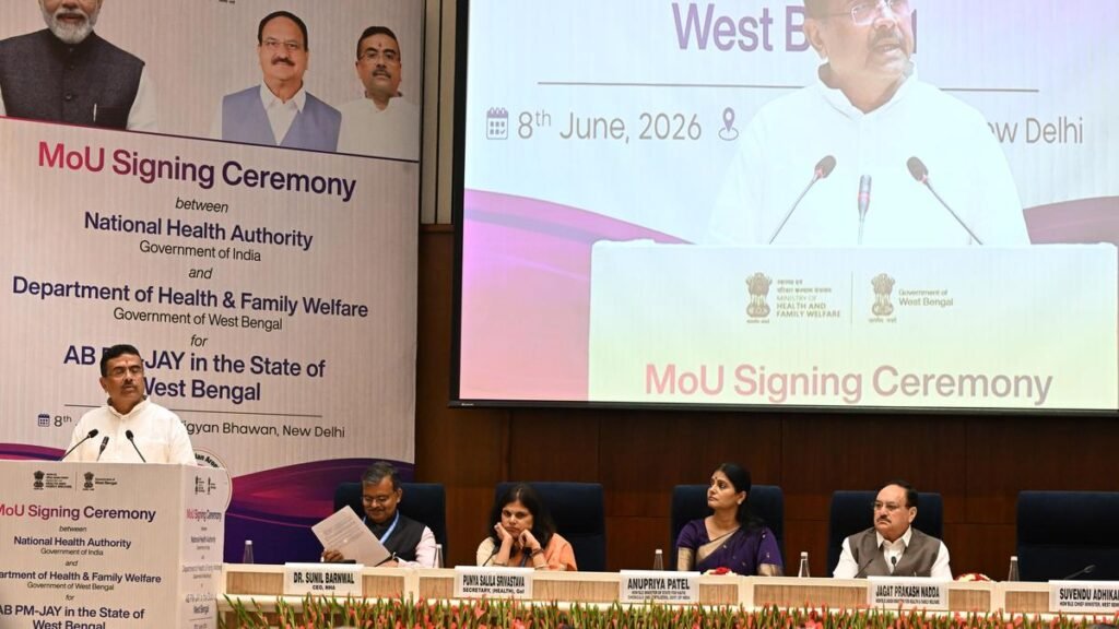 पश्चिम बंगाल आयुष्मान भारत योजना से जुड़ गया पश्चिम बंगाल आयुष्मान भारत योजना से जुड़ गया
