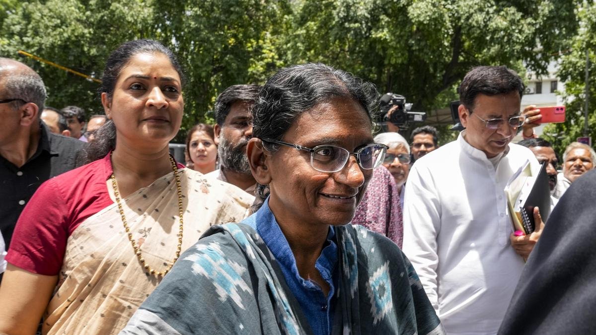 राज्यसभा उम्मीदवारी खारिज करने के खिलाफ मीनाक्षी नटराजन की याचिका पर सुप्रीम कोर्ट 12 जून को सुनवाई करेगा