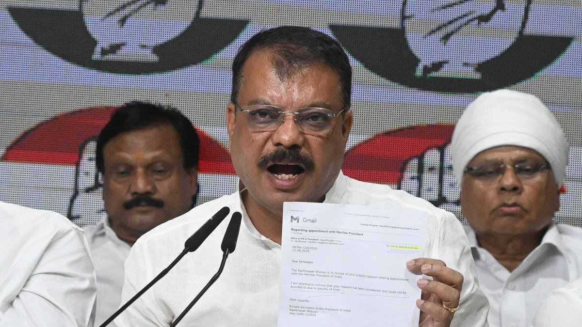 कांग्रेस ने केन-बेतवा परियोजना के लिए ग्राम सभा की मंजूरी में अनियमितता का आरोप लगाया