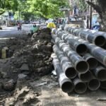 केरल: तिरुवनंतपुरम में सड़क कार्य के दौरान गैस पाइपलाइन रिसाव से दहशत फैल गई