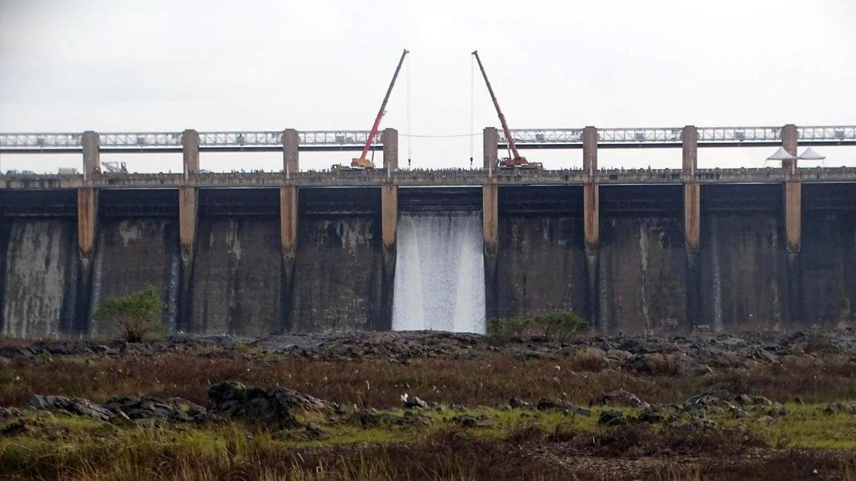 तुंगभद्रा बांध को नए गेट मिले लेकिन कमजोर मानसून से कर्नाटक में धान की फसल, चावल मिलों को खतरा है