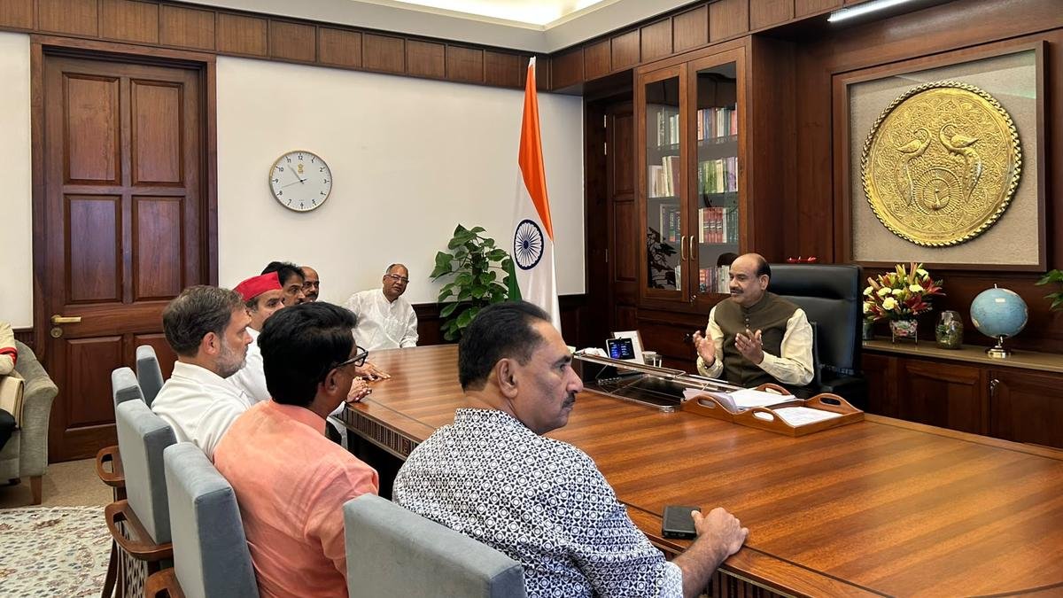राहुल गांधी, विपक्ष. सांसदों ने लोकसभा अध्यक्ष से की मुलाकात; सीजेपी विरोध मार्च के दौरान छात्रों पर 'क्रूरता' पर चर्चा की मांग की