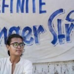 हमारी भूख हड़ताल सरकार के लिए एक चुनौती थी: AISA दिल्ली सचिव नेहा