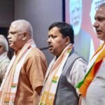 भाजपा प्रमुख ने विधानसभा चुनाव के अगले दौर के लिए रणनीति बैठक की
