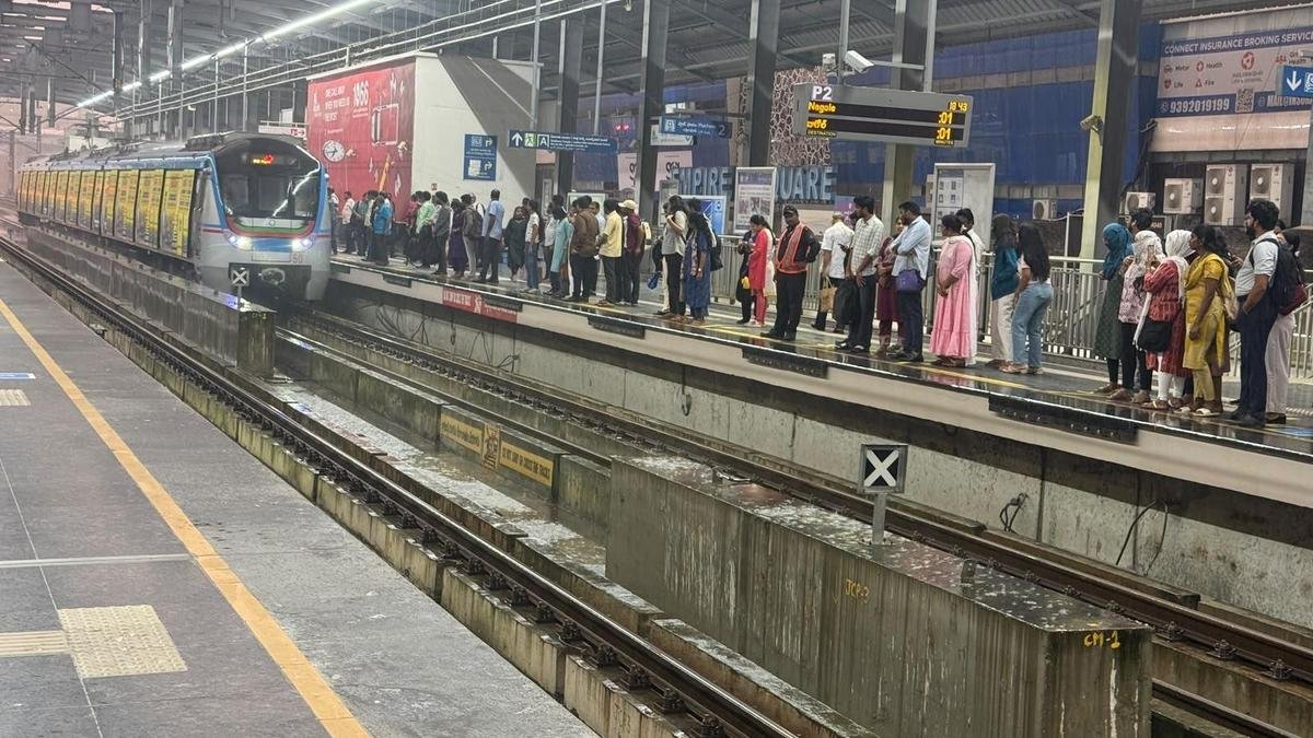 122.9 किमी ₹38,595 करोड़ की हैदराबाद मेट्रो रेल विस्तार योजना केंद्र-राज्य संयुक्त उद्यम की प्रतीक्षा में है