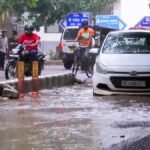 एक घंटे की बारिश, घंटों की भीड़: गुरुग्राम में जलभराव की समस्या बरकरार