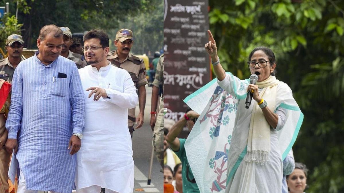 चुनाव आयोग ने तृणमूल के दोनों गुटों को उपचुनावों के लिए पार्टी के नाम, प्रतीक का उपयोग करने से रोक दिया है