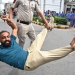 छिटपुट विरोध प्रदर्शनों से दिल्ली में असहज शांति भंग हो गई