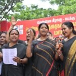 डीएमके महिला कैडर ने मूल्य वृद्धि, कानून व्यवस्था को लेकर पूरे तमिलनाडु में विरोध प्रदर्शन किया