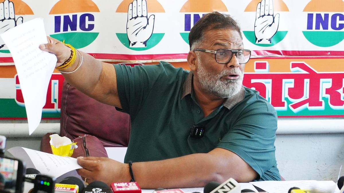 तेजस्वी यादव में कोई योग्यता नहीं है; वह बिहार के मुख्यमंत्री बनने के लिए बेताब हैं: निर्दलीय सांसद पप्पू यादव का आरोप