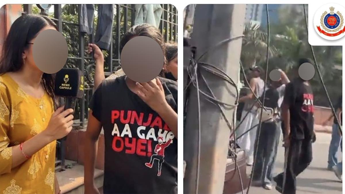 दिल्ली विरोध: वीडियो में पुरुष, महिला पर हमला करने के बाद हिंदू रक्षा दल के चार सदस्यों को गिरफ्तार किया गया
