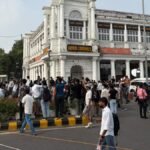 सीईसी विरोधी प्रदर्शन: दक्षिणपंथी समूह के सदस्यों ने कनॉट प्लेस में प्रदर्शनकारियों पर हमला किया